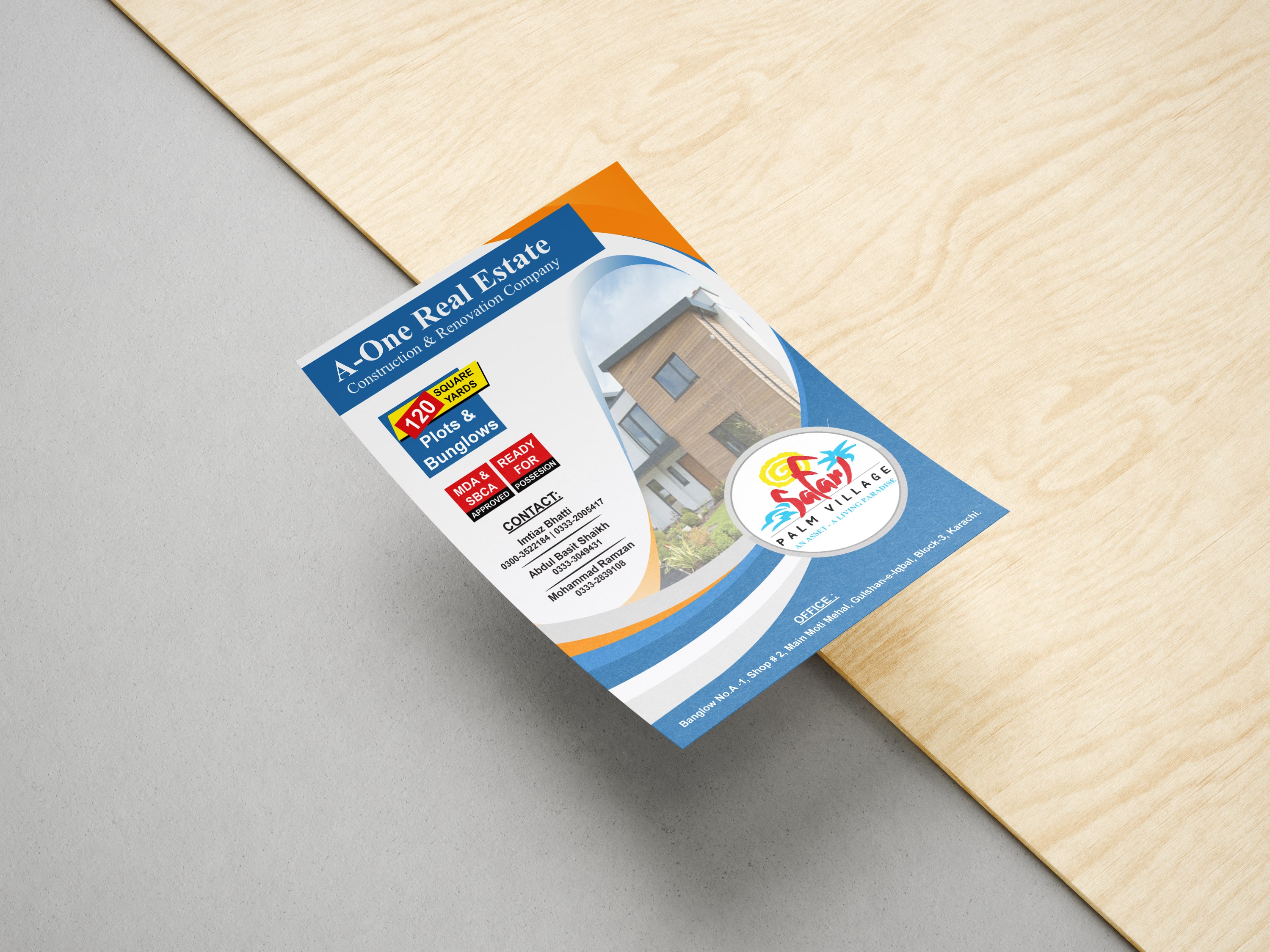 A5 Flyer Catalog Design for Business Promotion in Phoenix