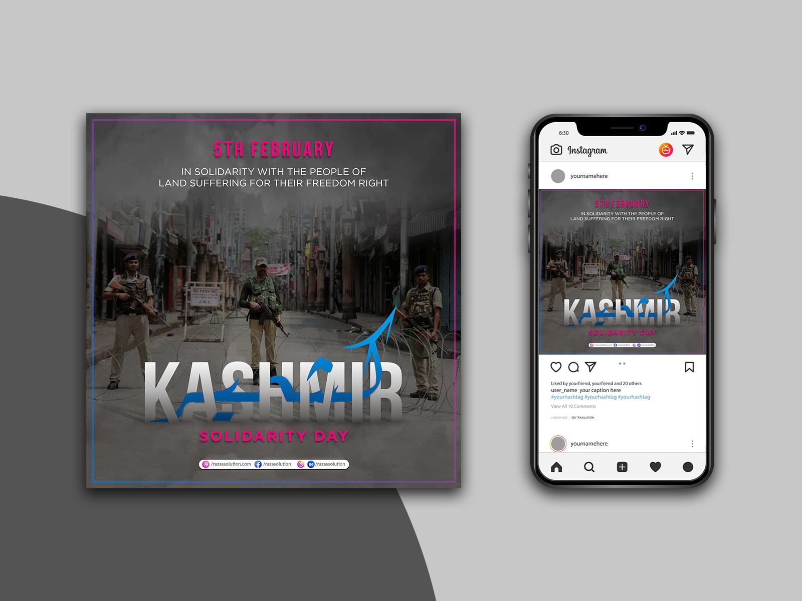 Facebook and Instagram Post Design Services Phoenix