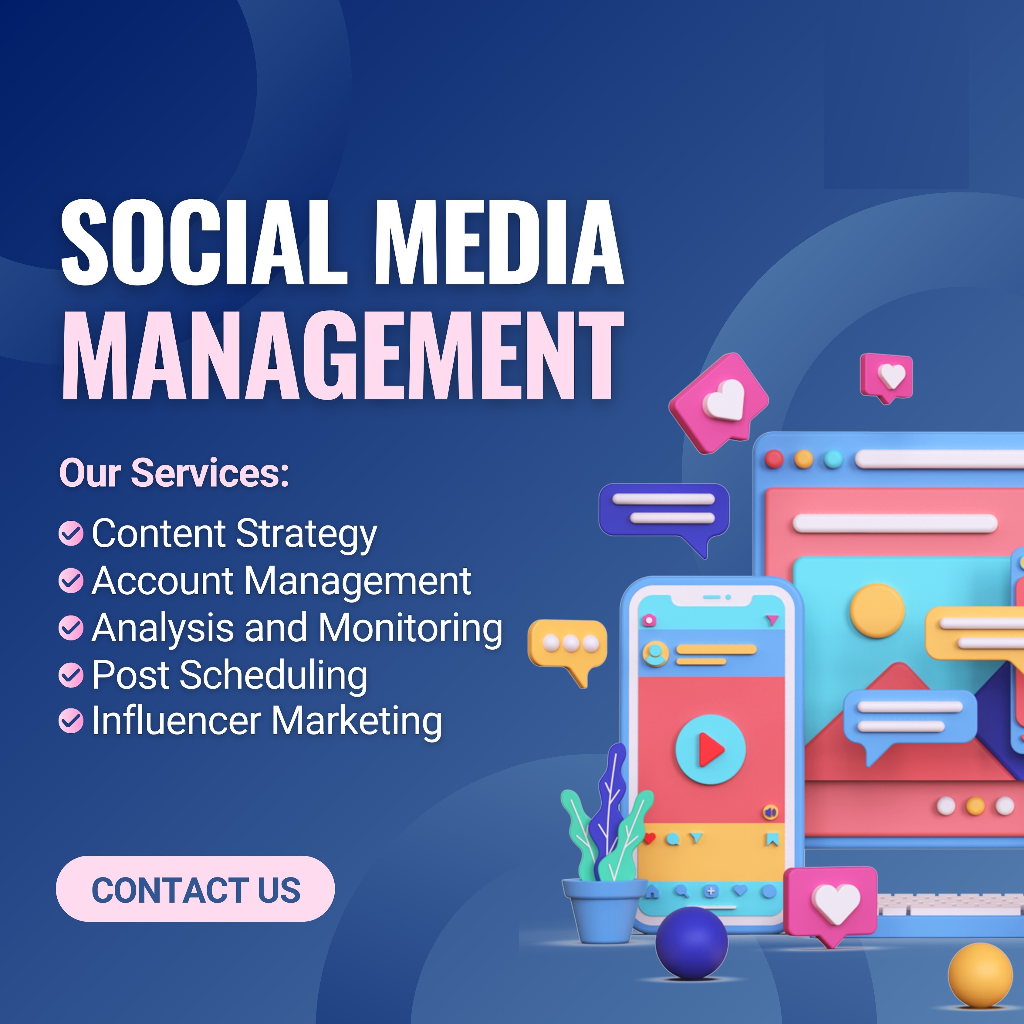 Best Social Media Design Service | Top Social Media Post Design in Phoenix
