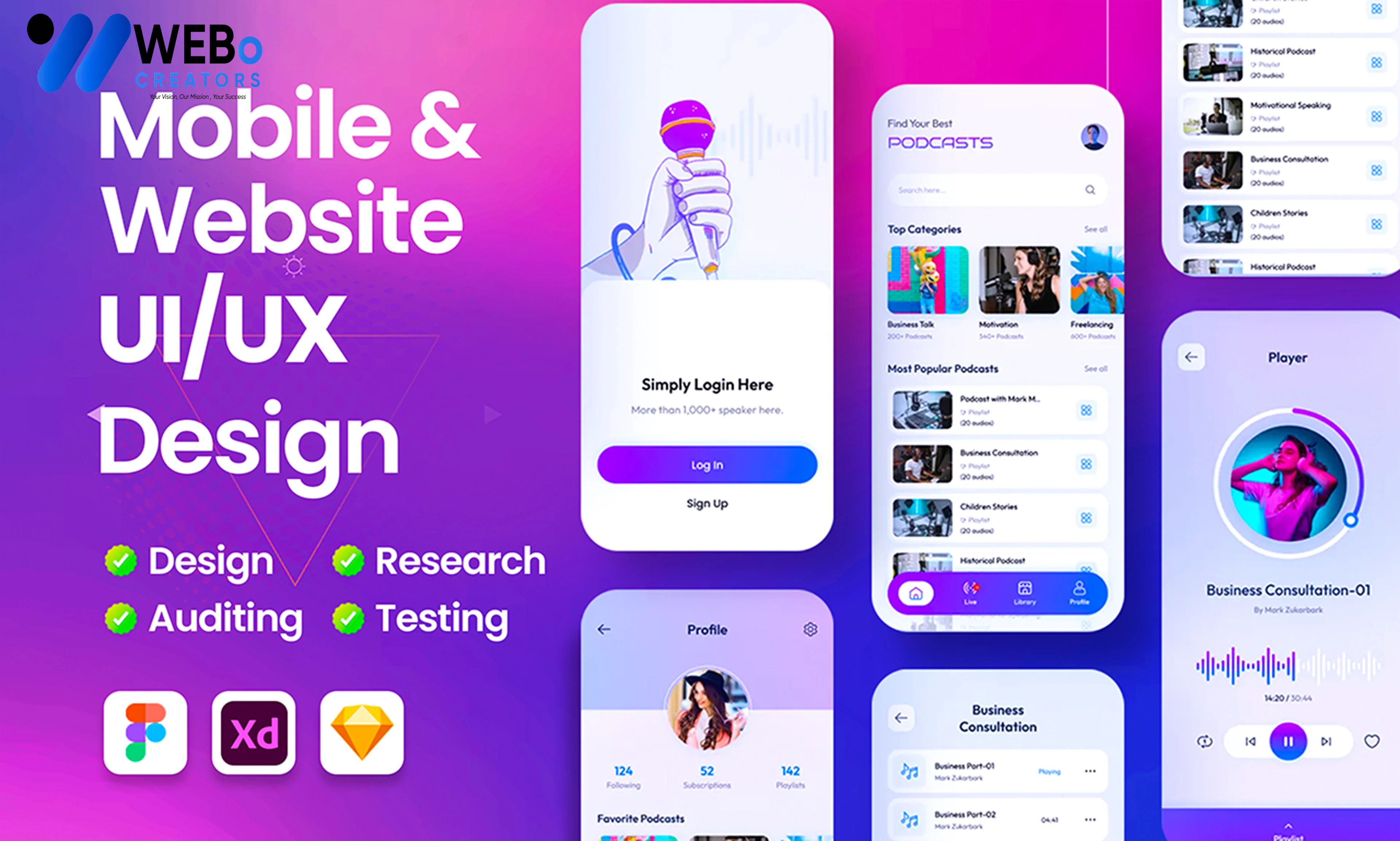 Flutter App UI/UX Design | Beautiful Flutter Interface Design in Phoenix